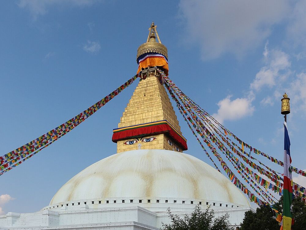 Lo stupa di Boudhanath, Kathmandu