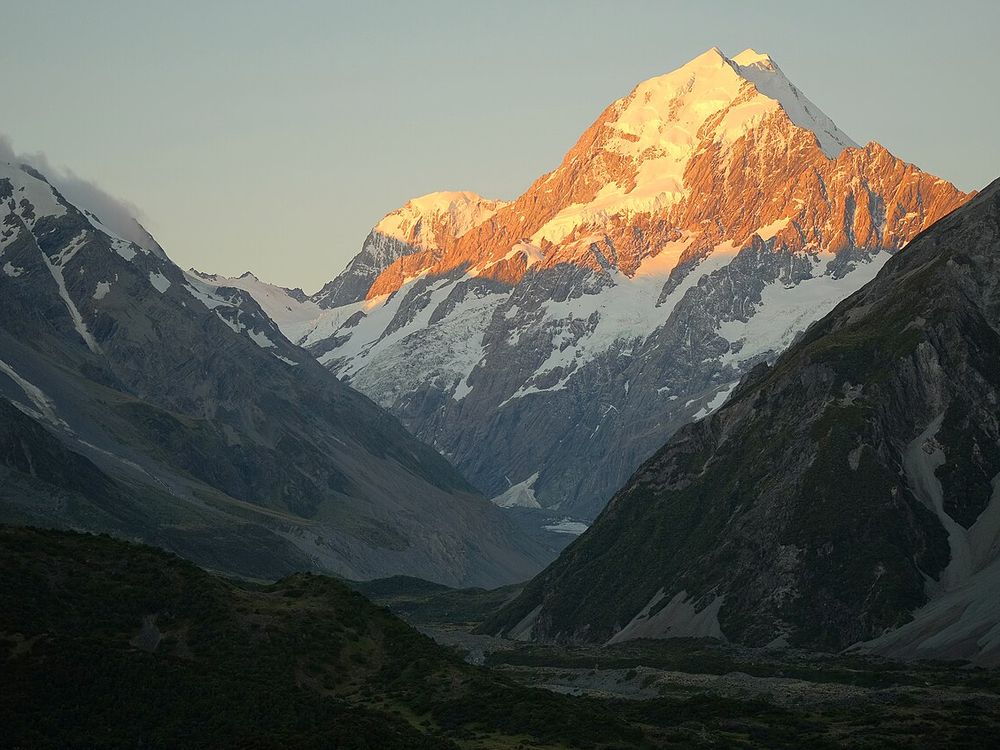 L'Aoraki Mount Cook des de la vall Hooker, Parc Nacional Aoraki Mount Cook