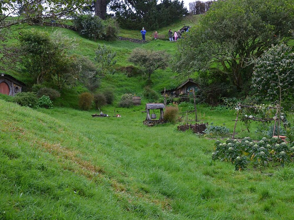 El plató de Hobbiton, Matamata, Waikato