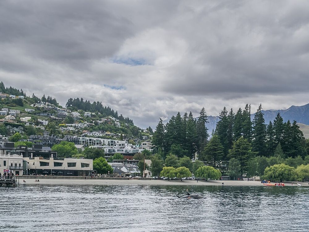 Queenstown i el llac Wakatipu, Queenstown, Otago