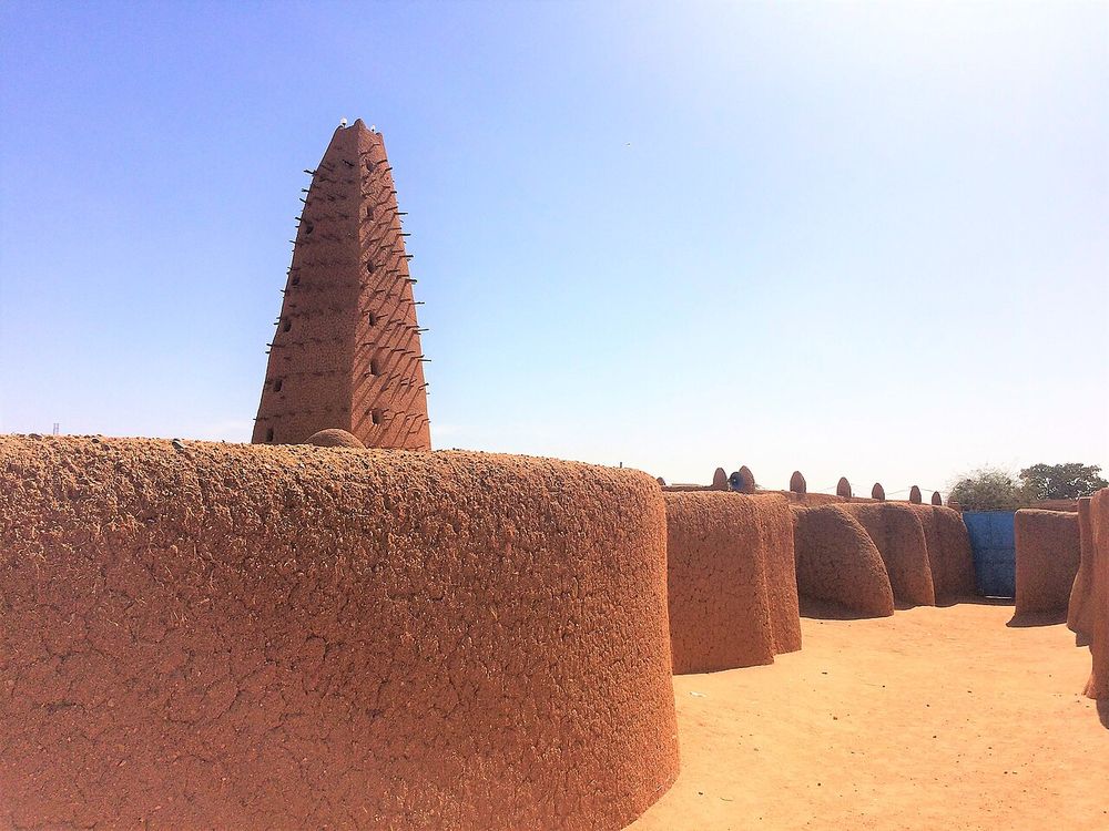 De Grote Moskee van Agadez, Agadez