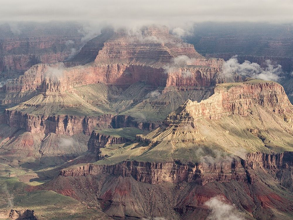 El Gran Cañón desde Mather Point, Borde Sur, Arizona