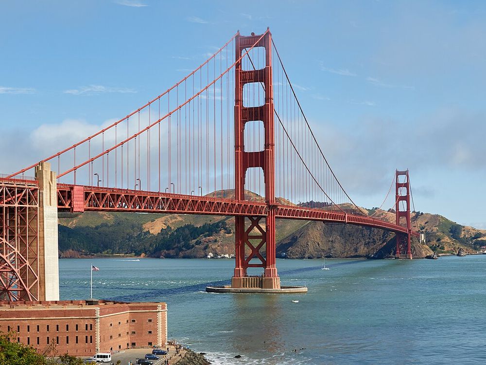 El puente Golden Gate, San Francisco, California