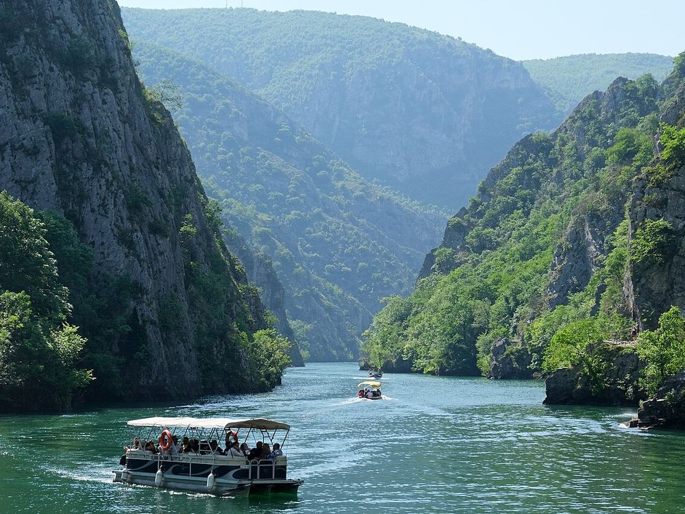 O cânion de Matka, Perto de Skopje