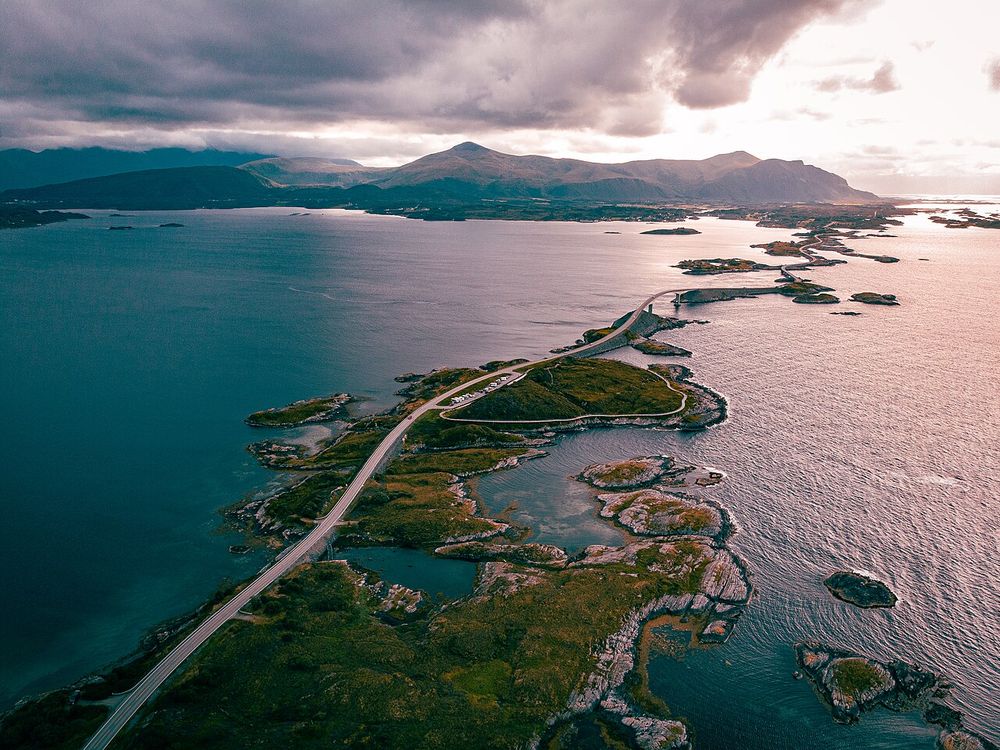 La Strada Atlantica, Tra Molde e Kristiansund