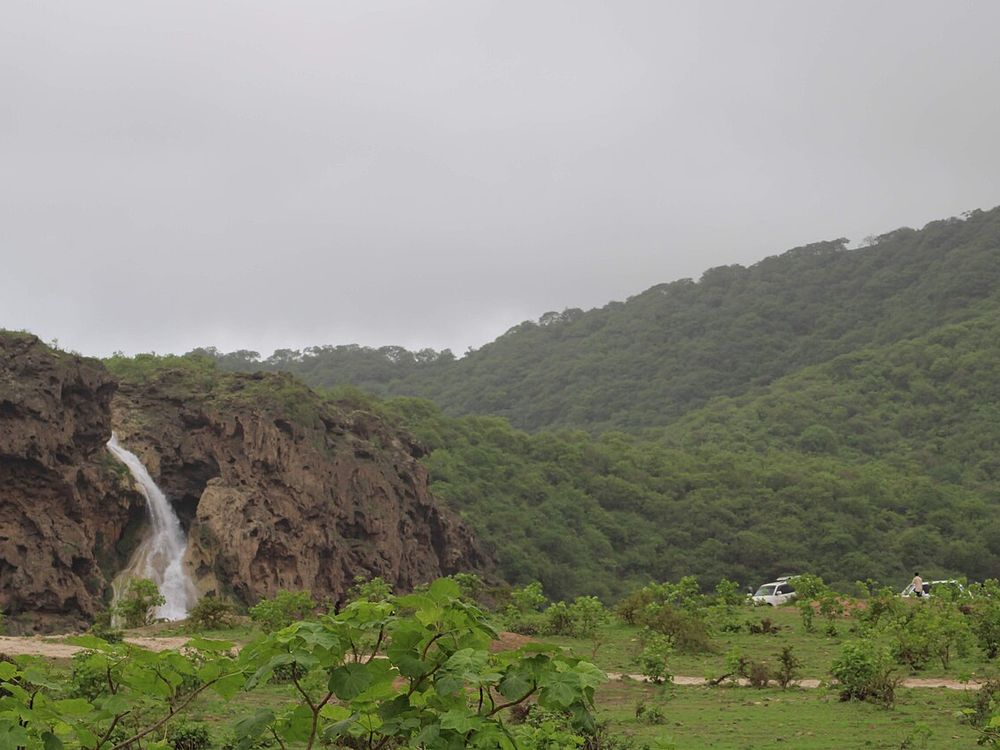 Wadi Darbat, Cerca de Salalah, Dhofar