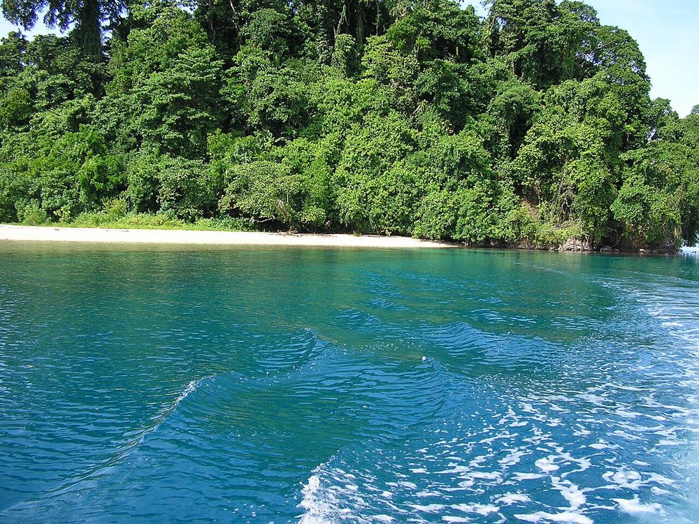 A baía de Kimbe, West New Britain