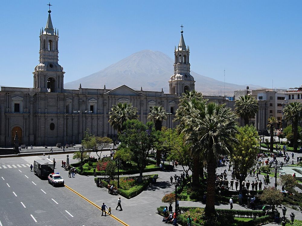 La Plaça d'Armes, Arequipa