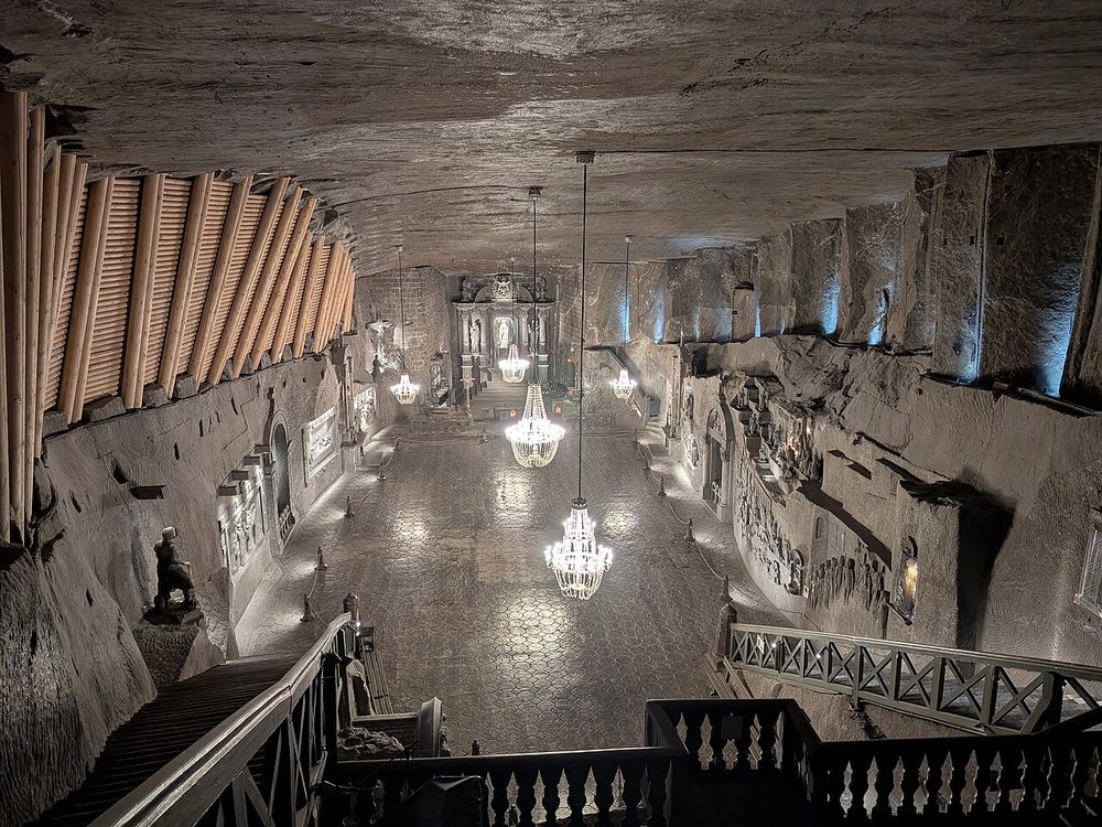La mina de sal de Wieliczka, Cerca de Cracovia