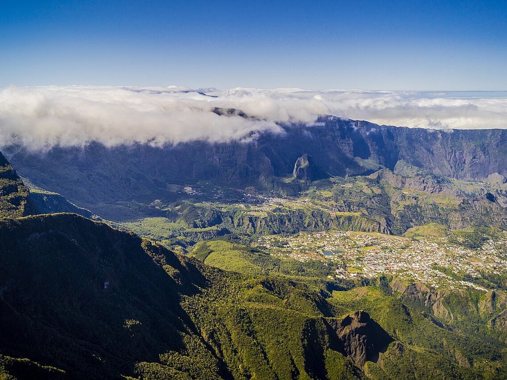 Cilaos, Circo del sur, sobre Saint-Louis