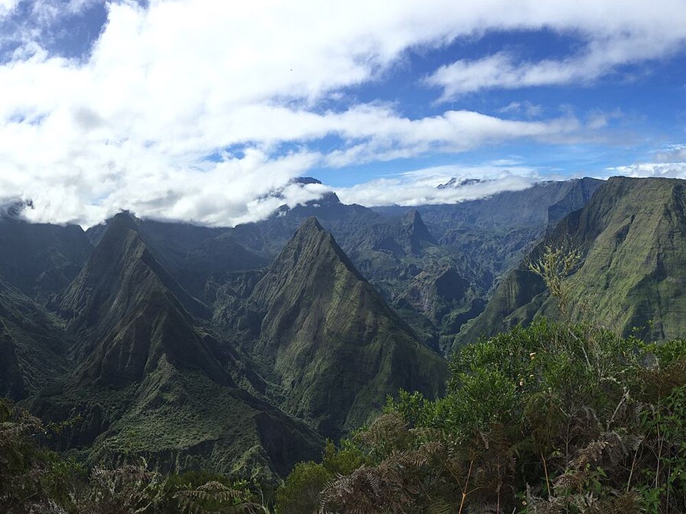 Circo de Mafate, Interior, al oeste del Piton des Neiges