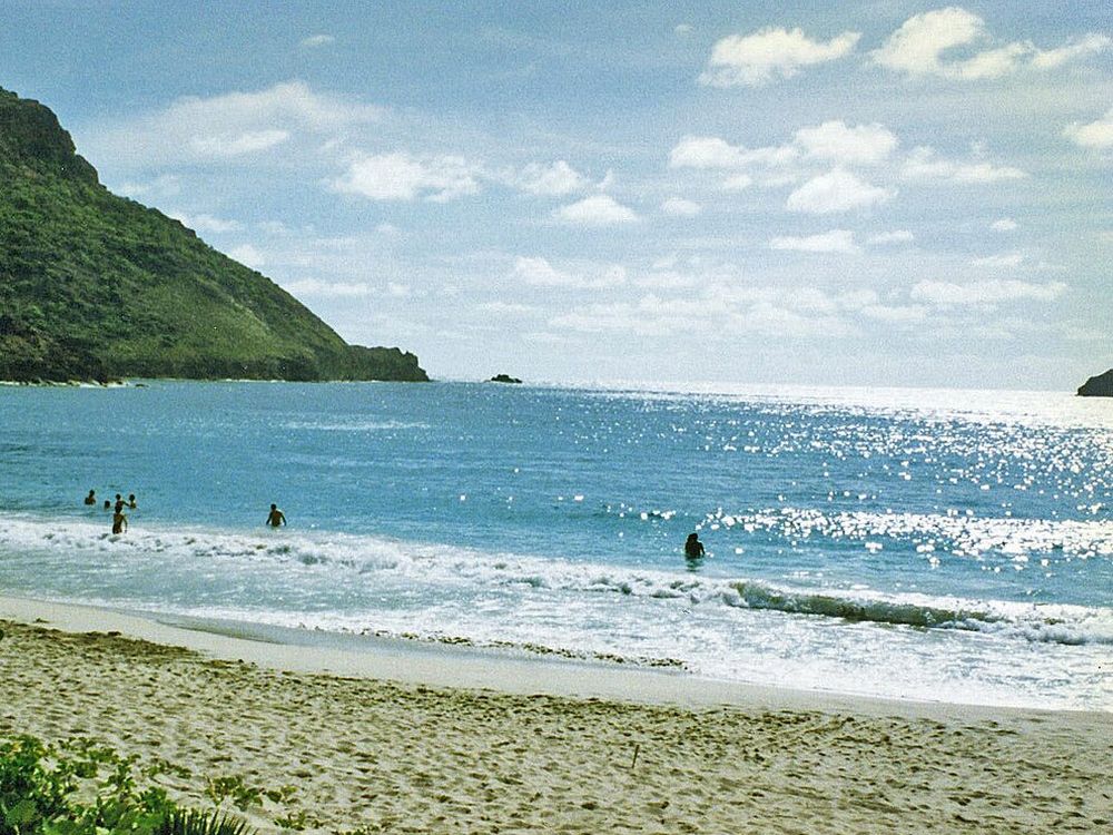 Anse de Grande Saline, La costa sud
