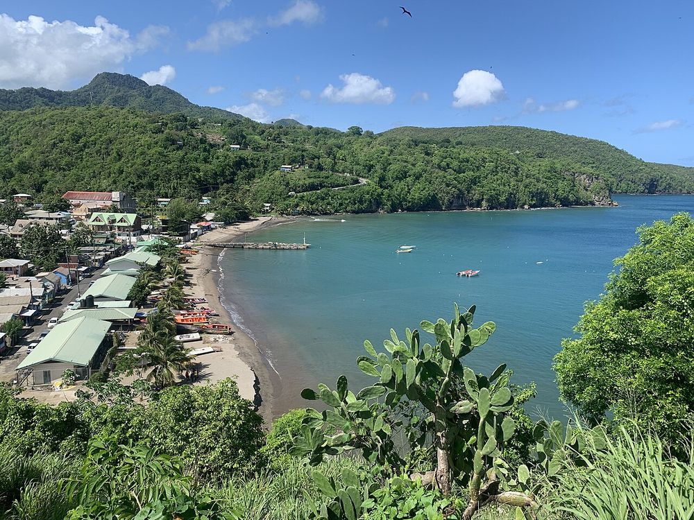 Anse La Raye, Westküste