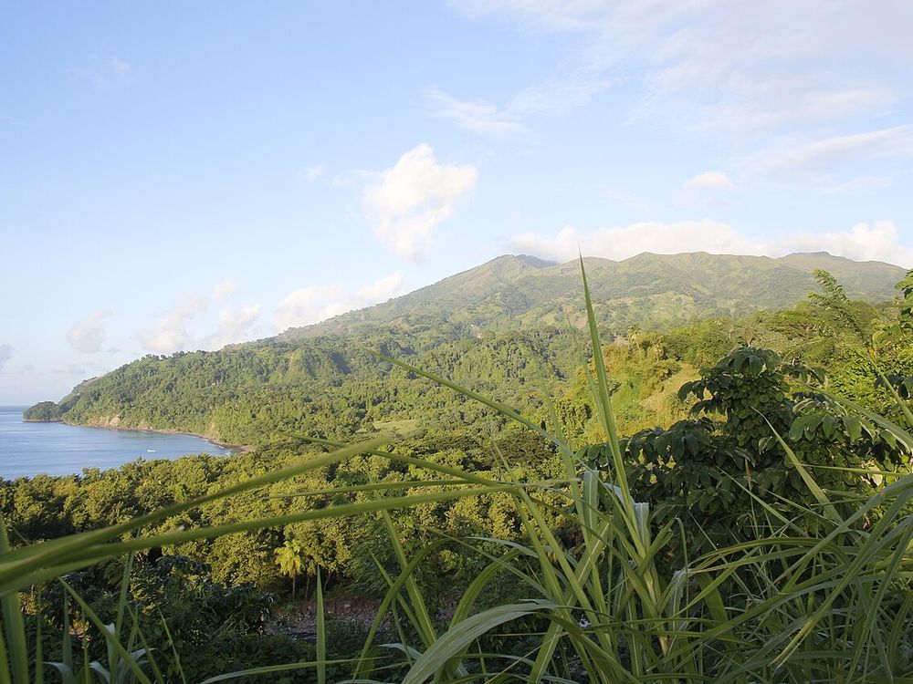 La Soufrière, Nord di Saint Vincent