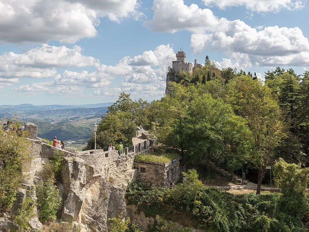 La Cesta, la Seconda Torre, Monte Titano