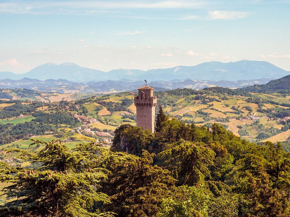 Il Montale, la Terza Torre, Monte Titano