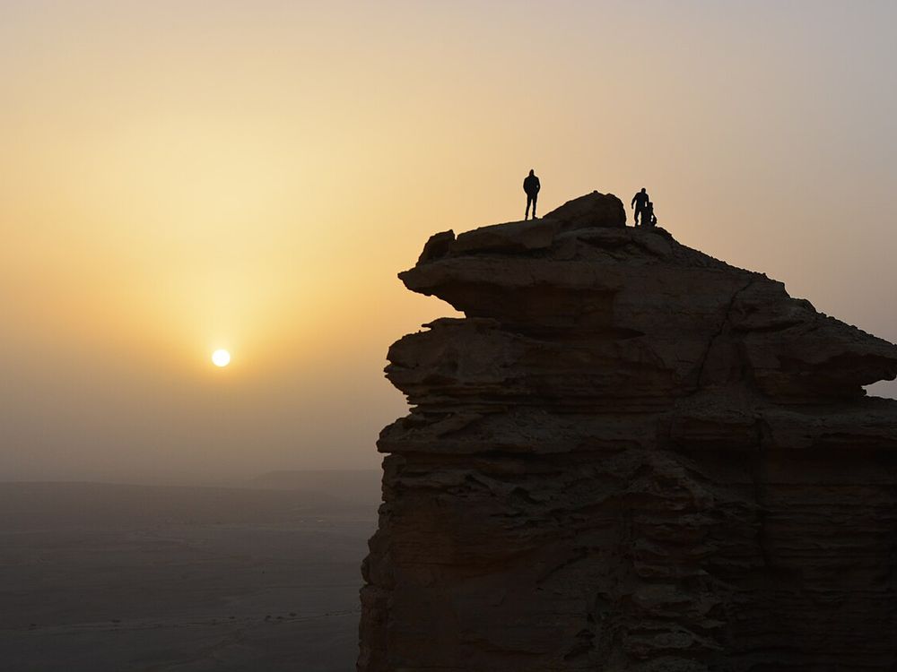 The Edge of the World, Northwest of Riyadh