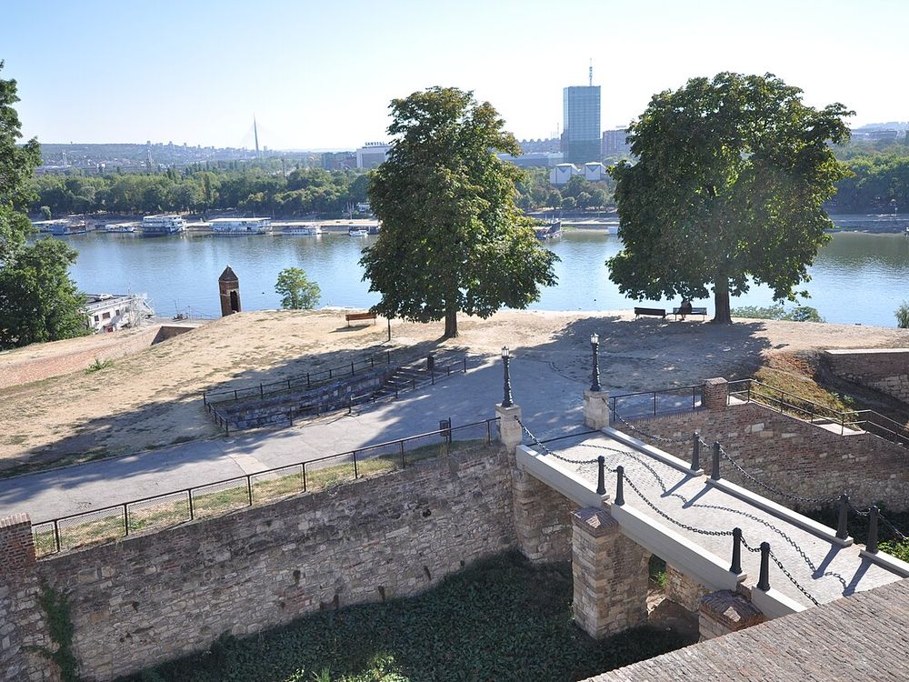 A Fortaleza de Belgrado e o parque Kalemegdan, Belgrado
