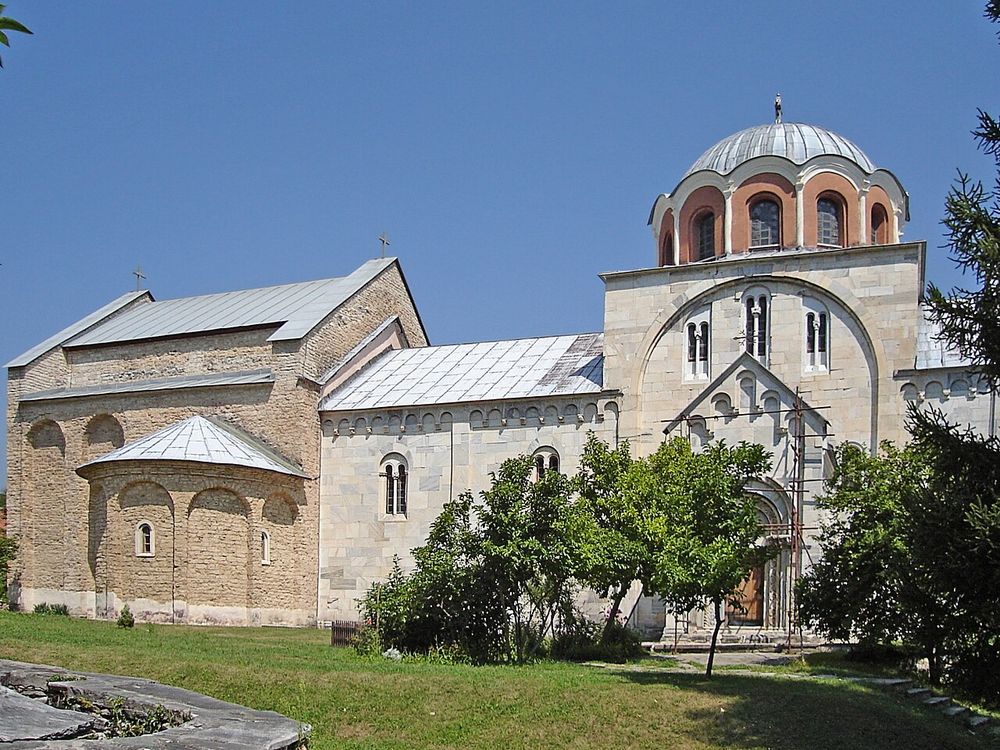O Mosteiro de Studenica, Perto de Kraljevo