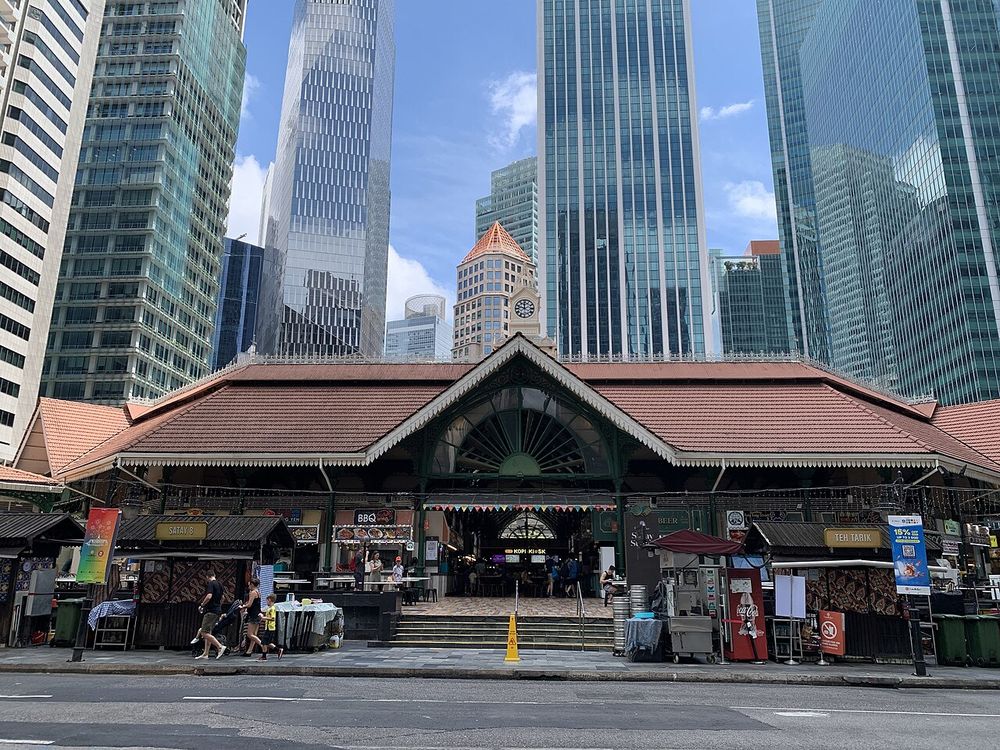 Lau Pa Sat, Raffles Place