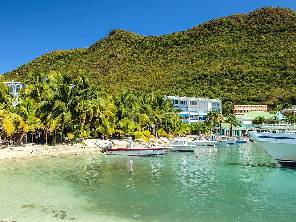 Great Bay Beach at Philipsburg, Sint Maarten