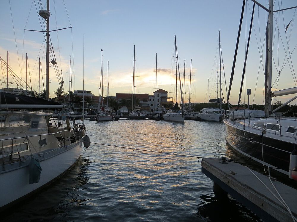 La laguna di Simpson Bay, Simpson Bay