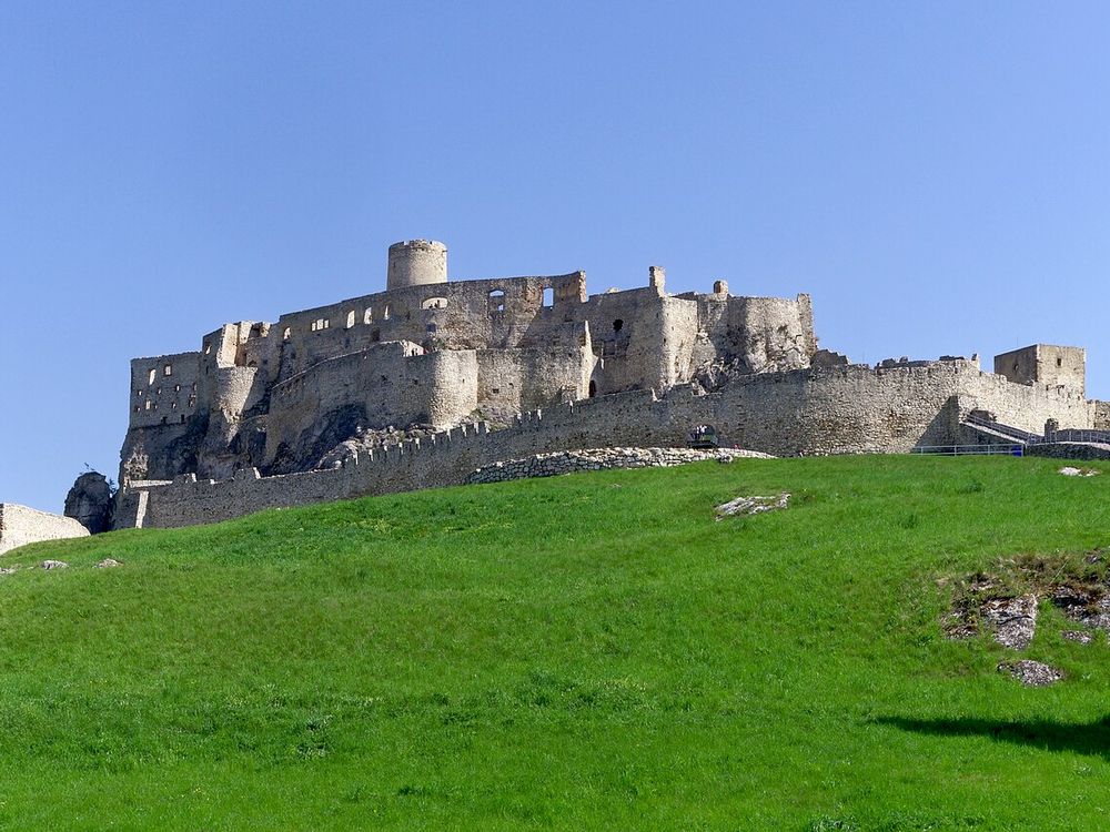 El castillo de Spiš, Spišské Podhradie