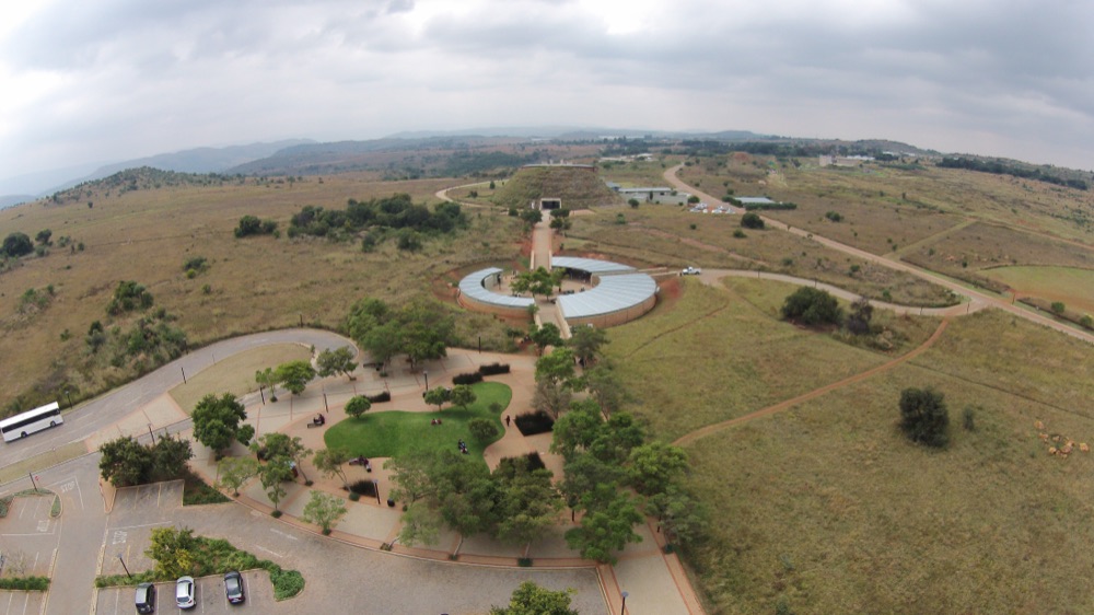 Cradle of Humankind, Maropeng, roughly an hour north-west