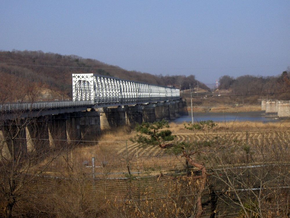 The DMZ from Imjingak, Paju, north of Seoul