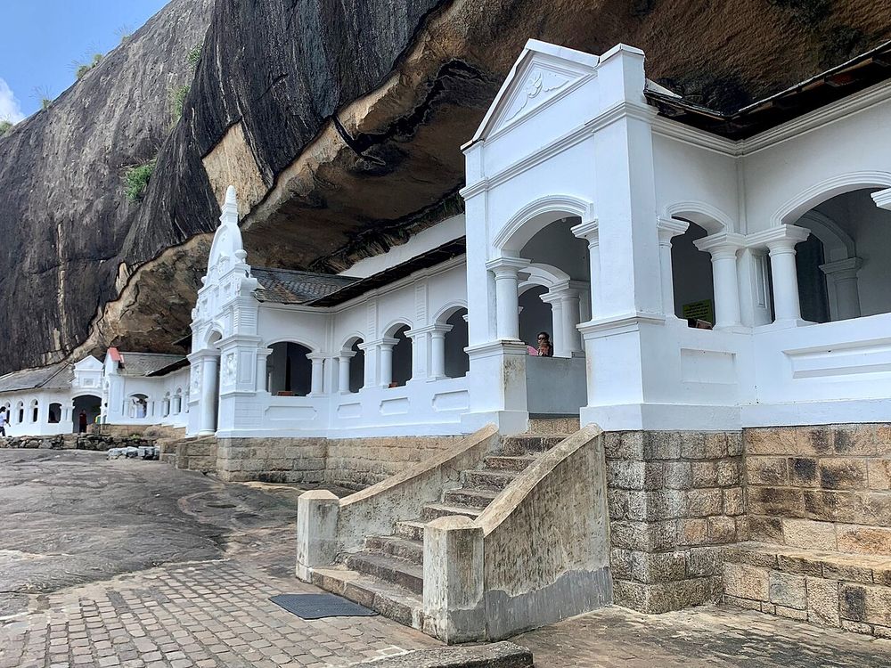 Il tempio nella grotta di Dambulla, Dambulla