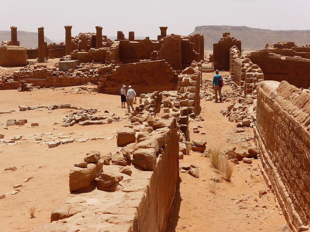 Musawwarat es-Sufra, Deserto di Butana, vicino a Naqa