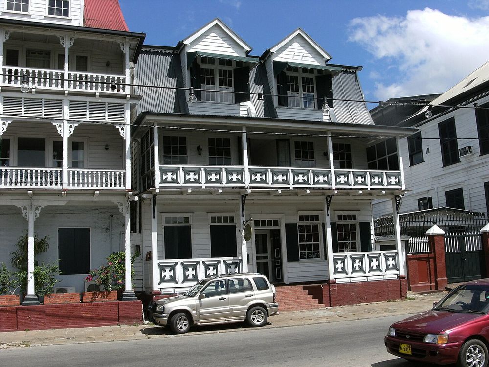 El centro histórico, Paramaribo
