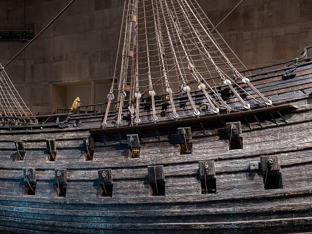 El Museo Vasa, Djurgarden, Estocolmo