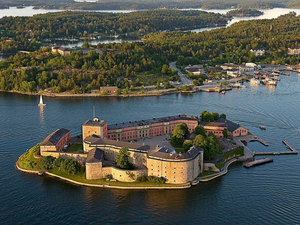 Vaxholm y su fortaleza, Archipiélago de Estocolmo