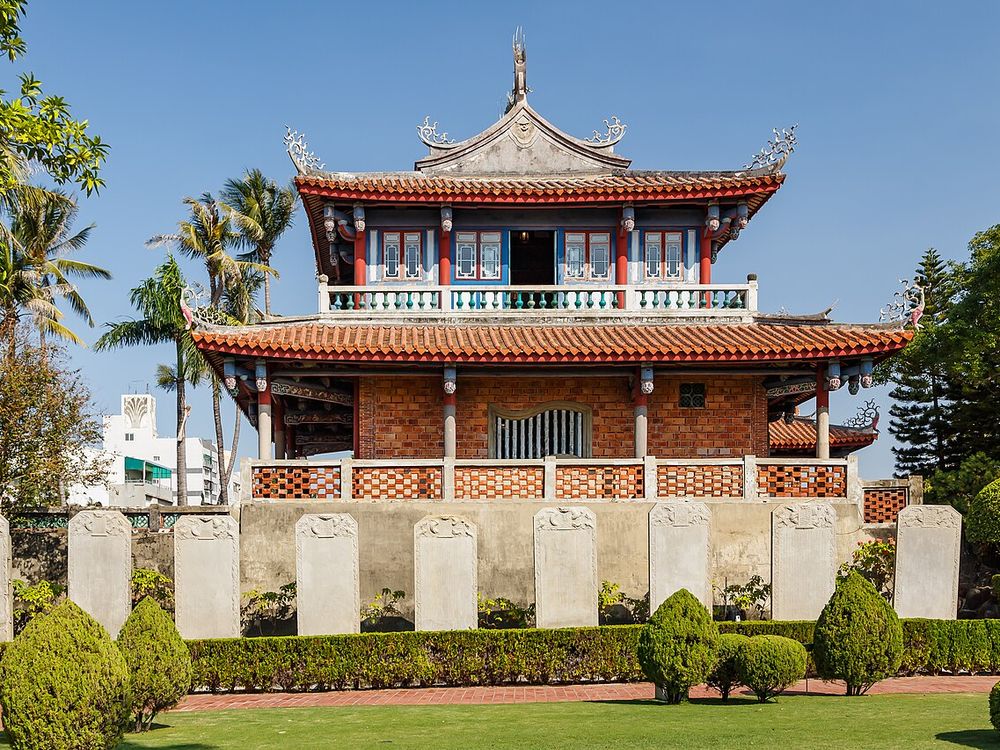 La torre Chihkan, Tainan