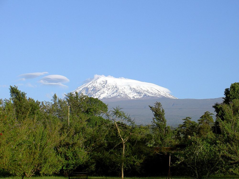 O monte Kilimanjaro, Perto de Moshi