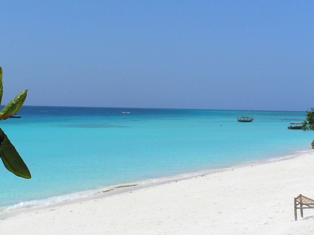 A praia de Nungwi, Norte de Zanzibar