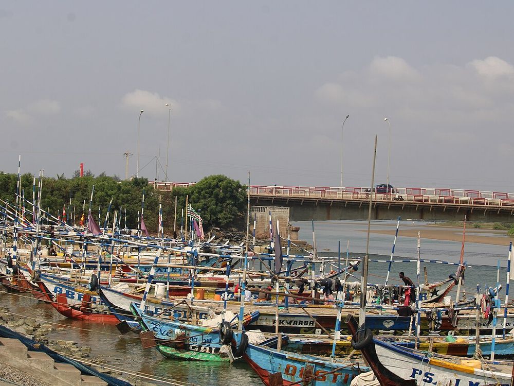 Aného, Costa este, cerca de Benín