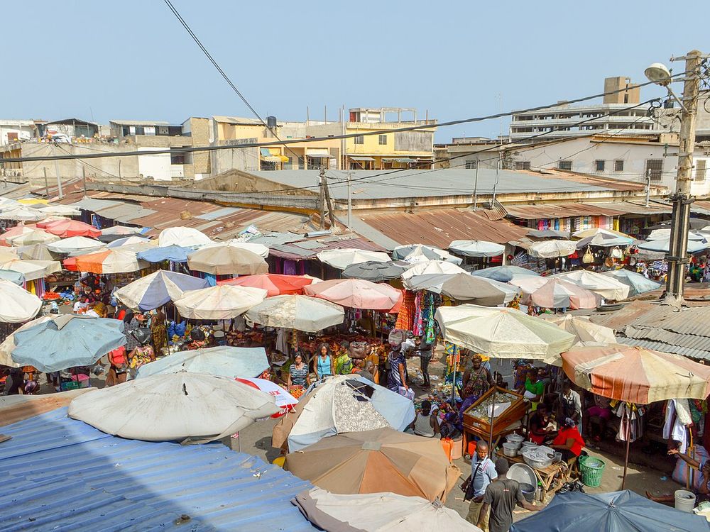 El Gran Mercado de Lomé, Lomé