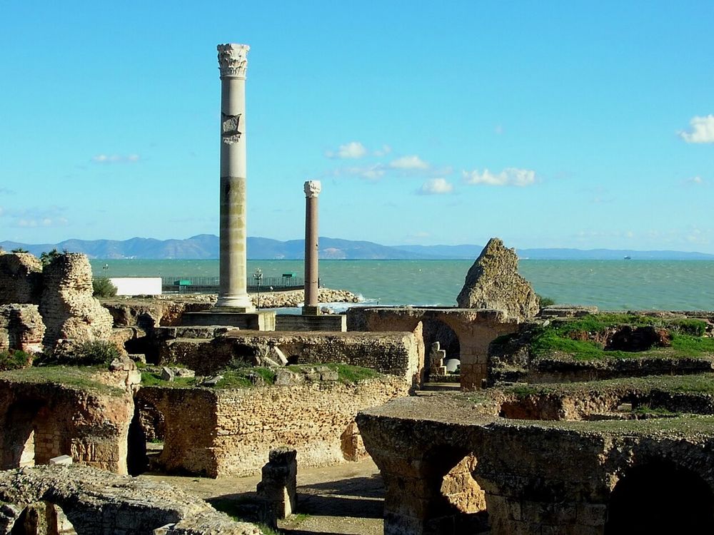Las Termas de Antonino, Cartago