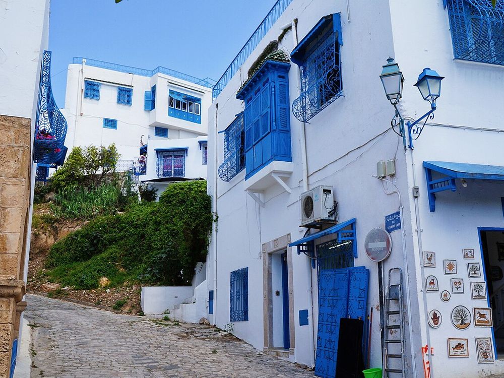 Sidi Bou Said, Cerca de la capital
