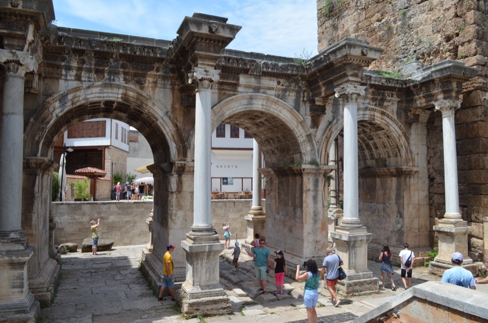 Kaleici and Hadrian's Gate, The old town, central Antalya
