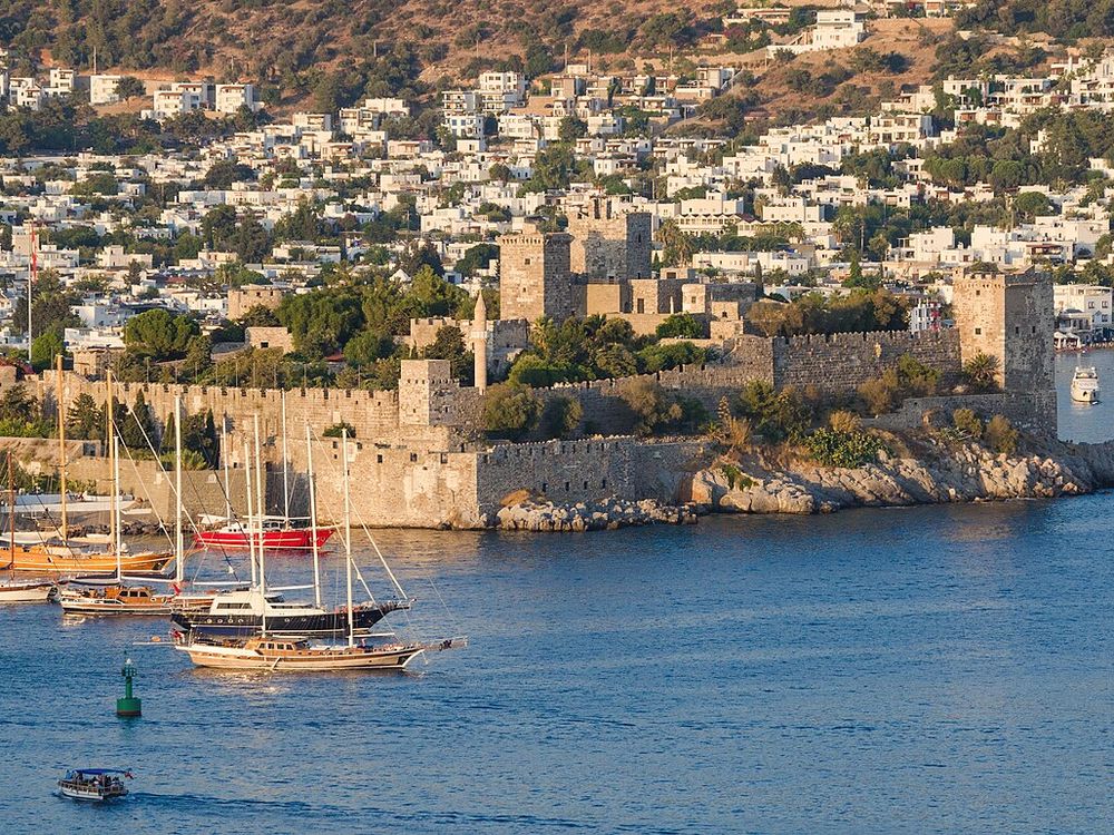 El castell de Bodrum, Bodrum