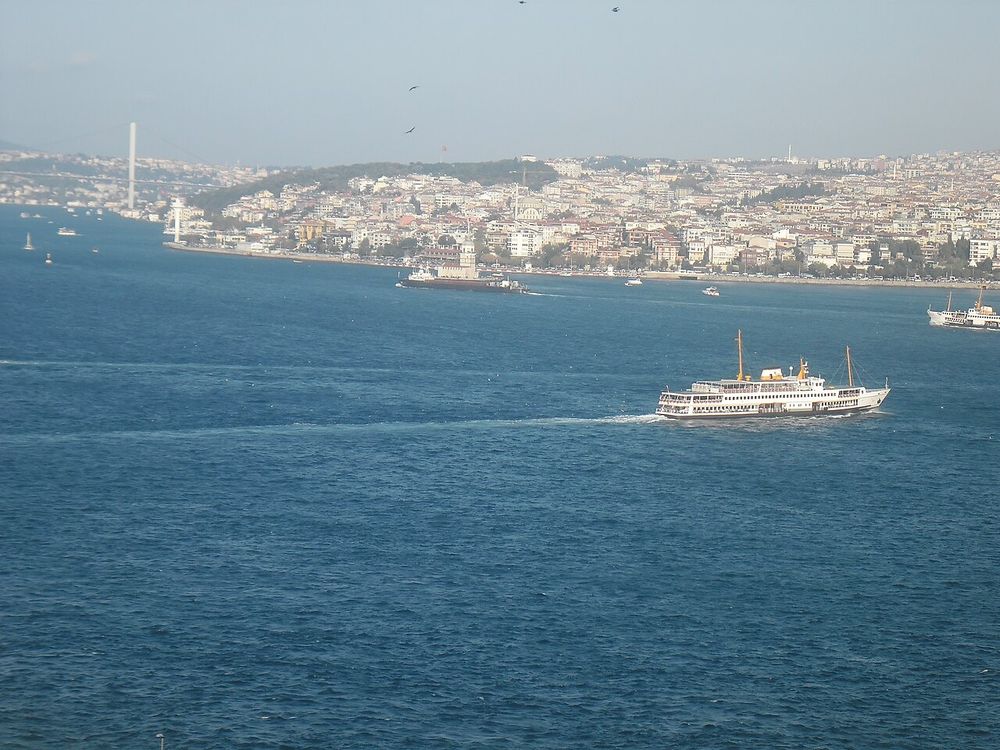The Asian shore of the Bosphorus, Uskudar and Kadikoy