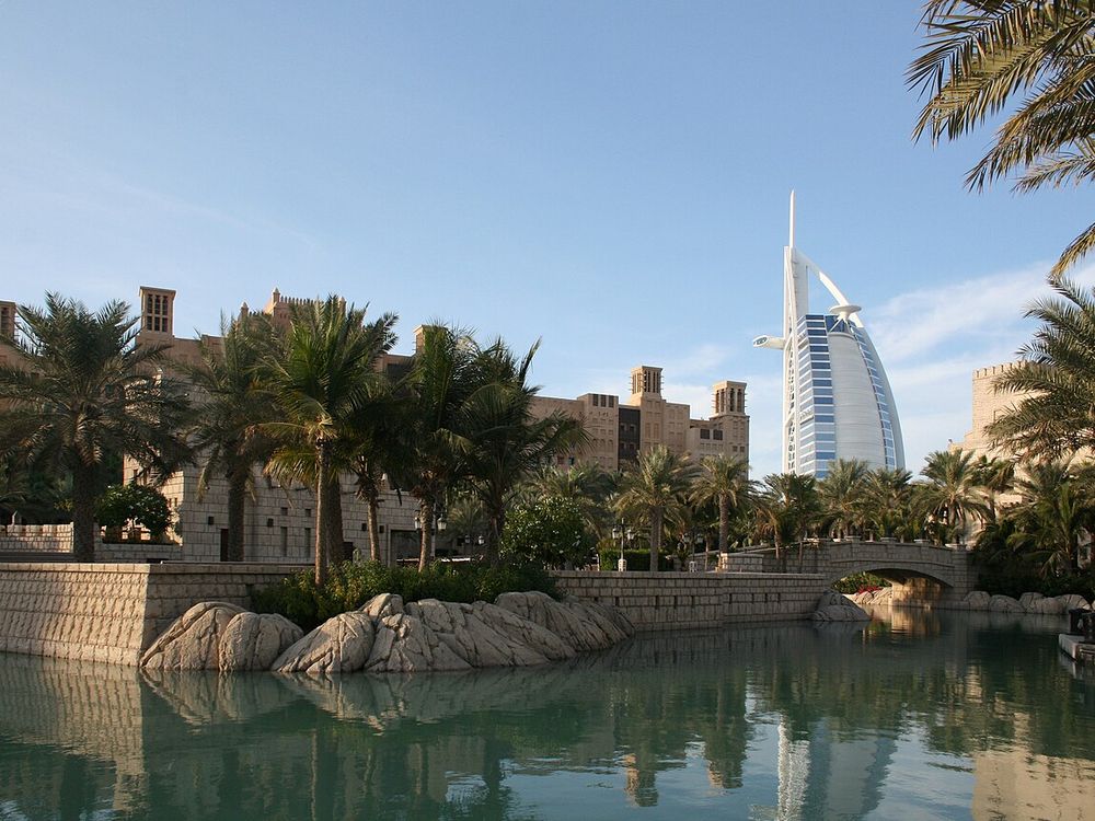 Burj Al Arab and Madinat Jumeirah, Jumeirah