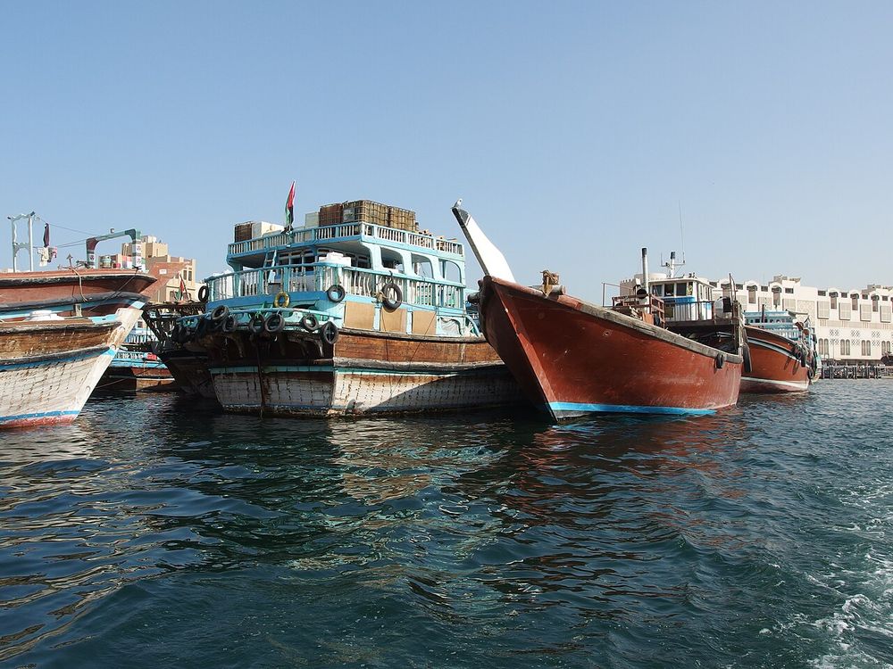 Dubai Creek and the old souks, Deira and Bur Dubai