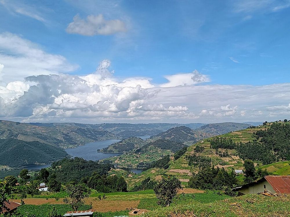 El lago Bunyonyi, Cerca de Kabale