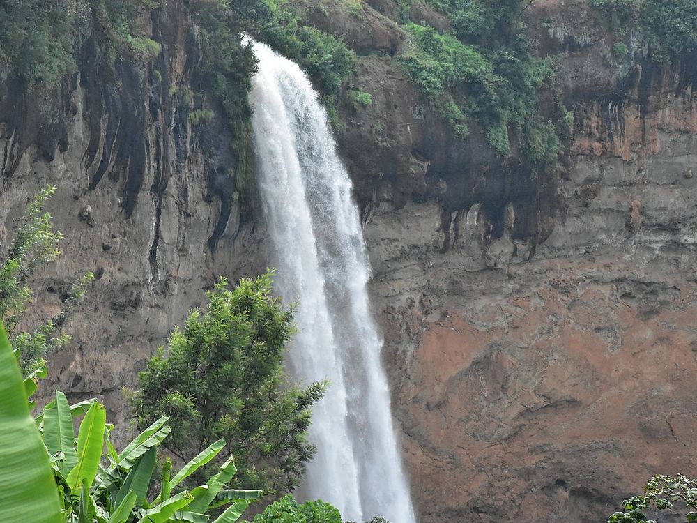 Las cataratas de Sipi, Laderas del monte Elgon, este de Uganda