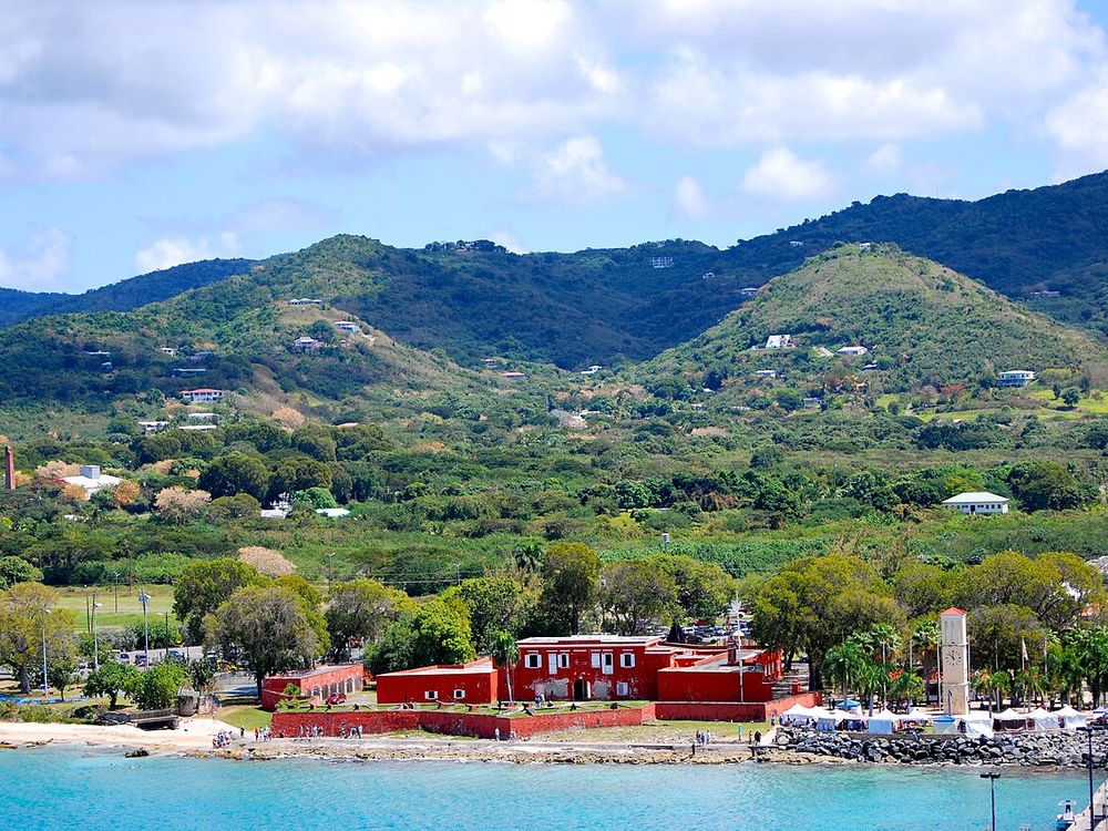 Frederiksted, West End di St Croix