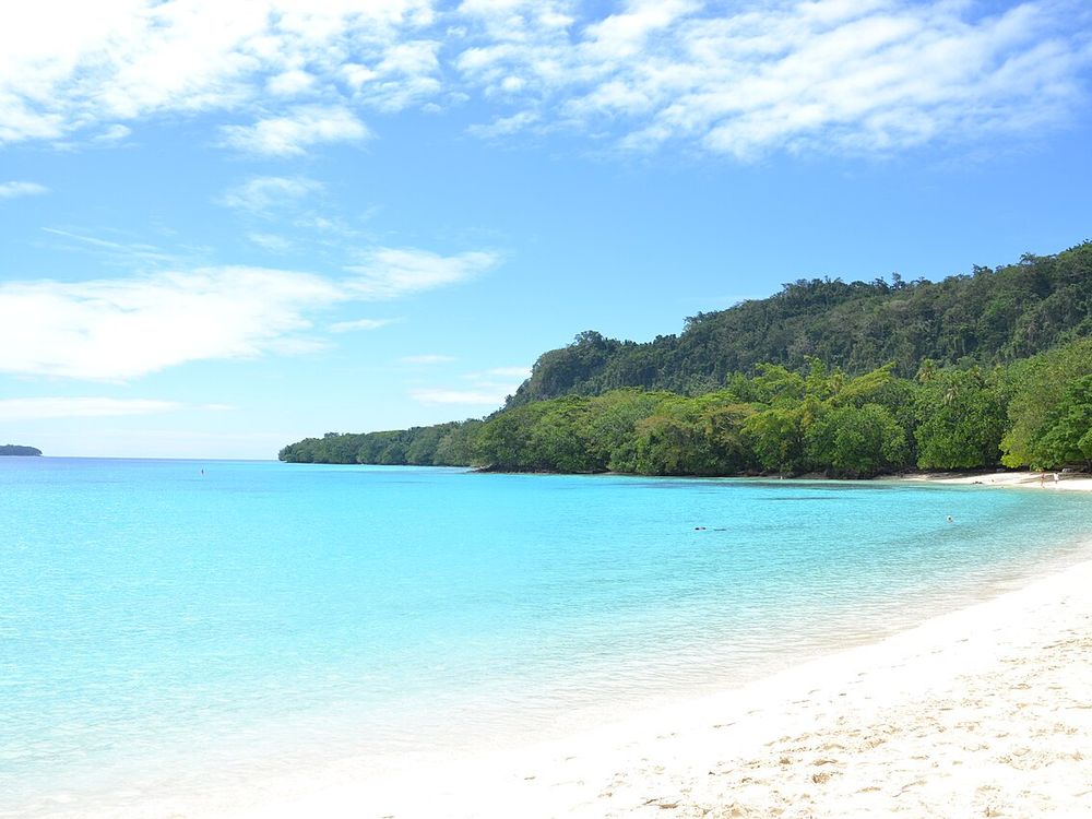 Champagne Beach, Hog Harbour, Espiritu Santo